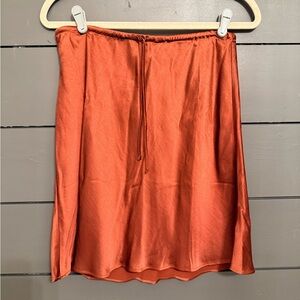 Madewell Terracotta Mini Skirt